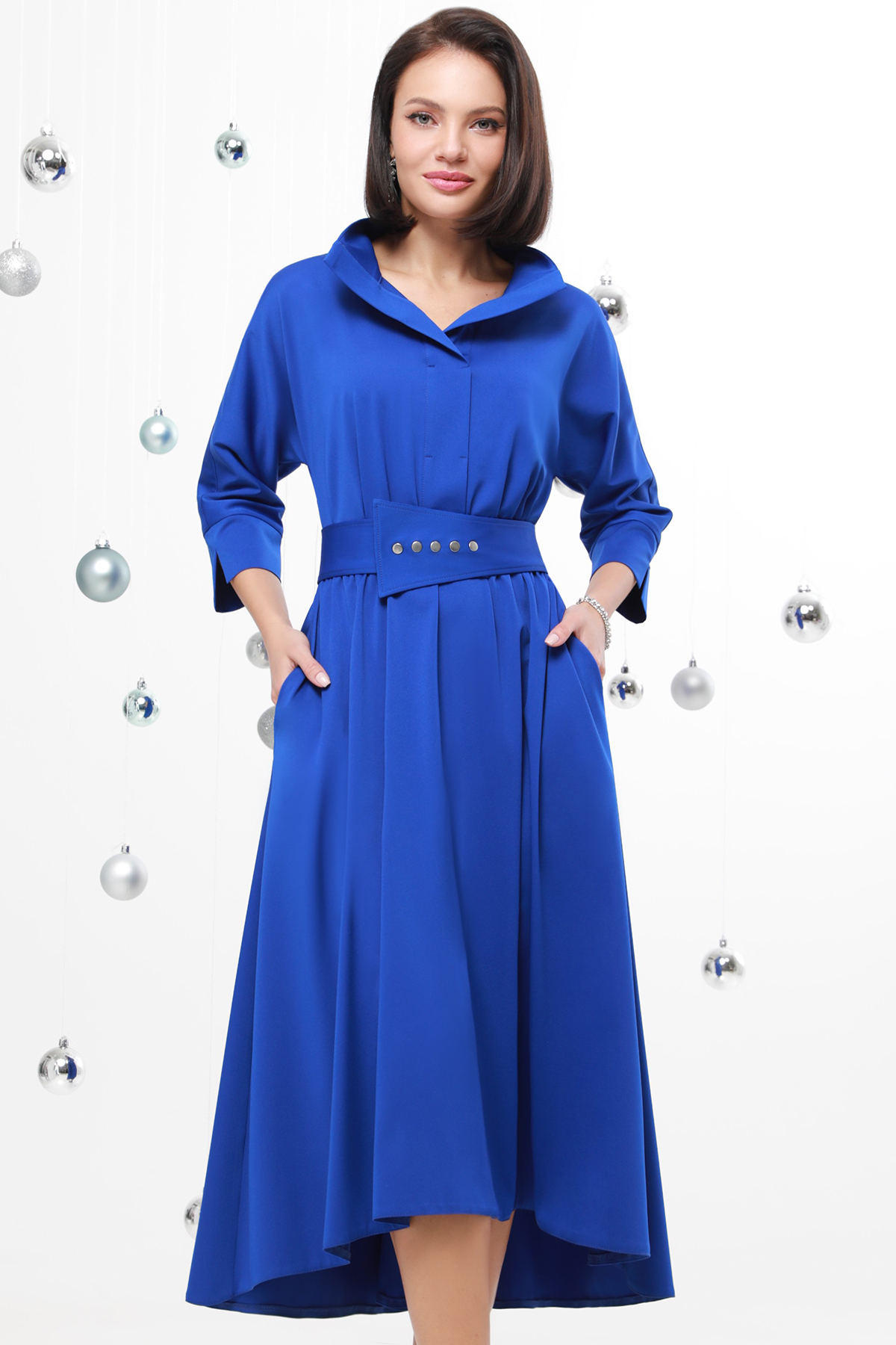 Купить Платье Быть заметной, электрик по цене: 3 085 ₽ арт. П-4345 ...