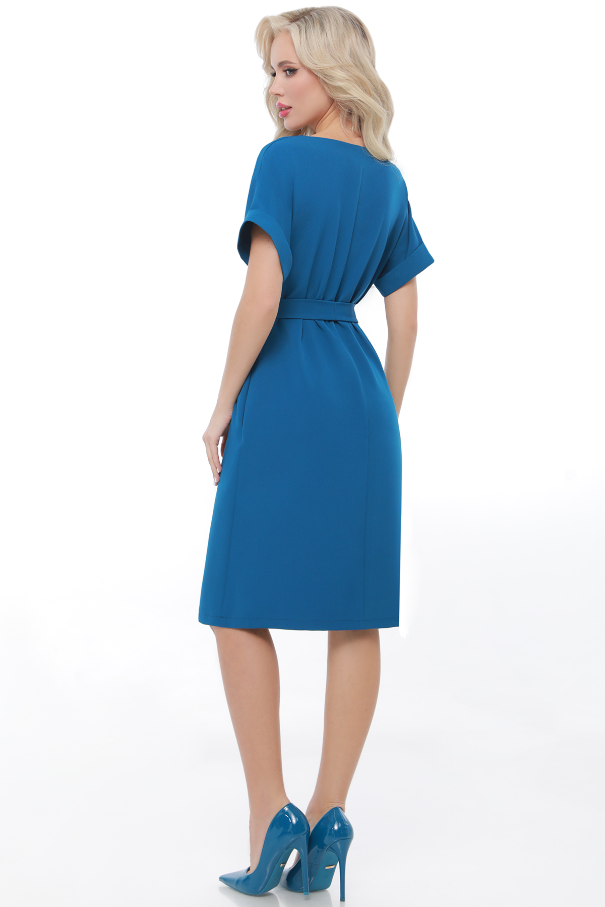 Платье Обожаю такое, синее