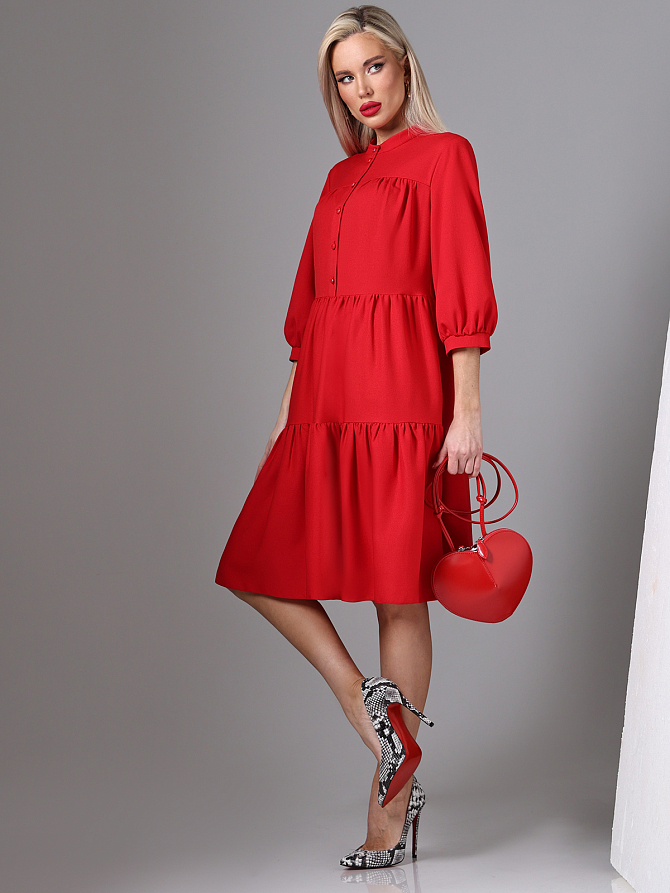 Платье Влюбиться в себя, нью рэд