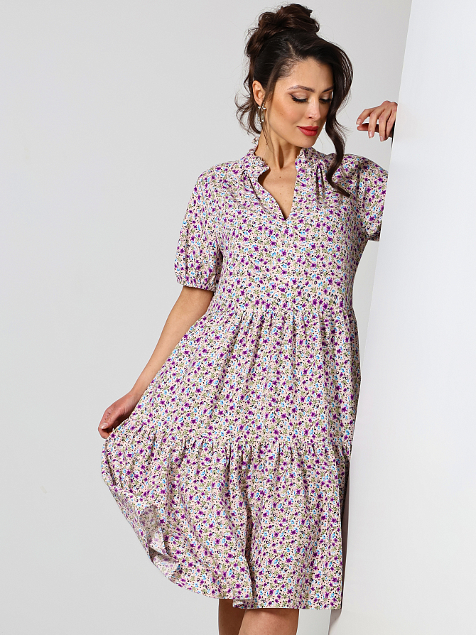 Платье Цветочный парфюм, романтика нью