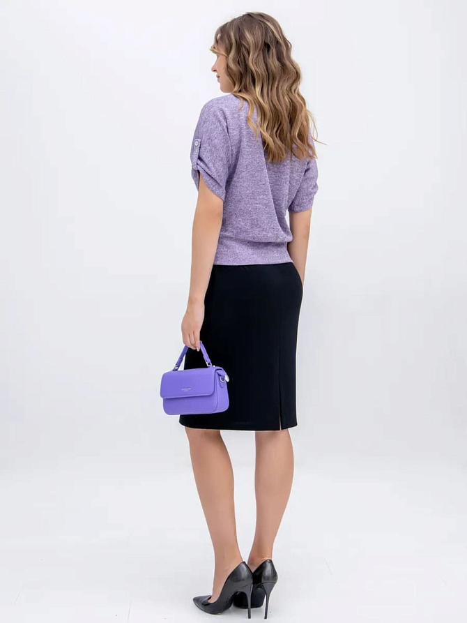 Костюм Гармоничная пара, чёрно-лавандовый	
