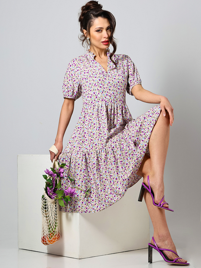 Платье Цветочный парфюм, романтика нью