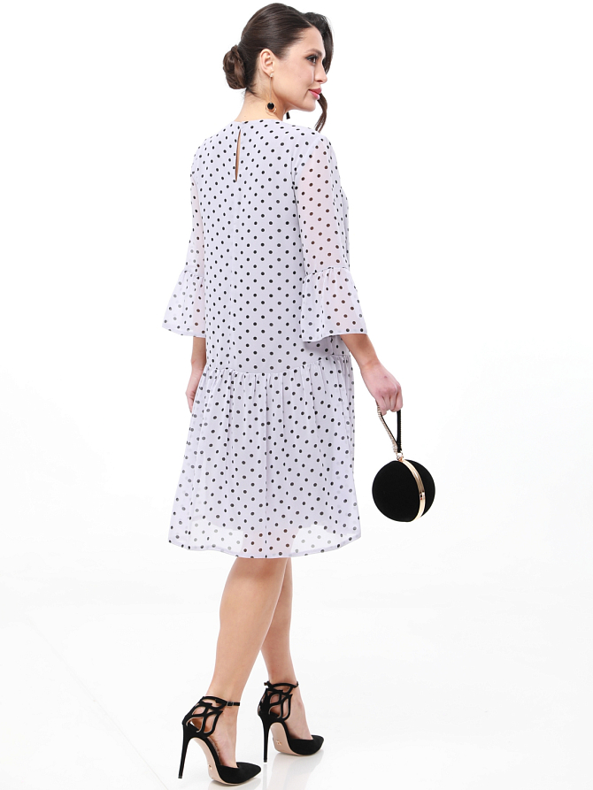 Платье Прозрачные намерения, сирень топ