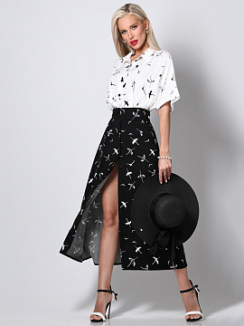 Платье Хочется беззаботности, топ