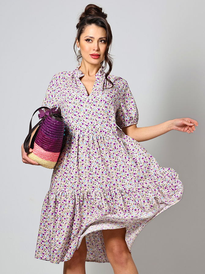 Платье Цветочный парфюм, романтика нью