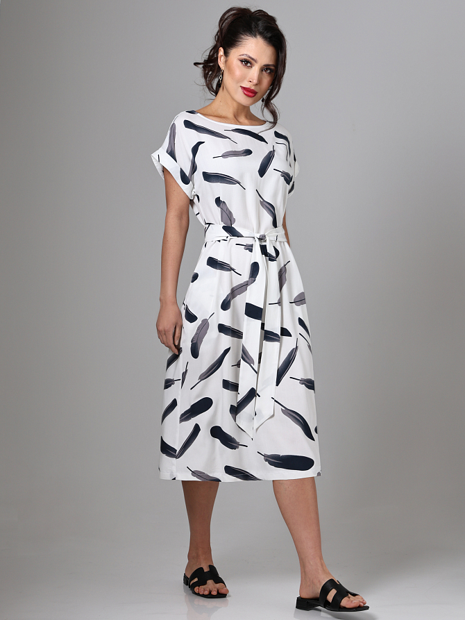 Платье Девичьи радости, яркая