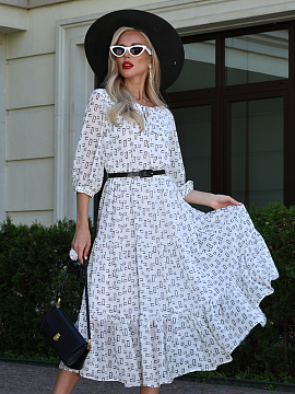 Платье Все о нежности, вайт